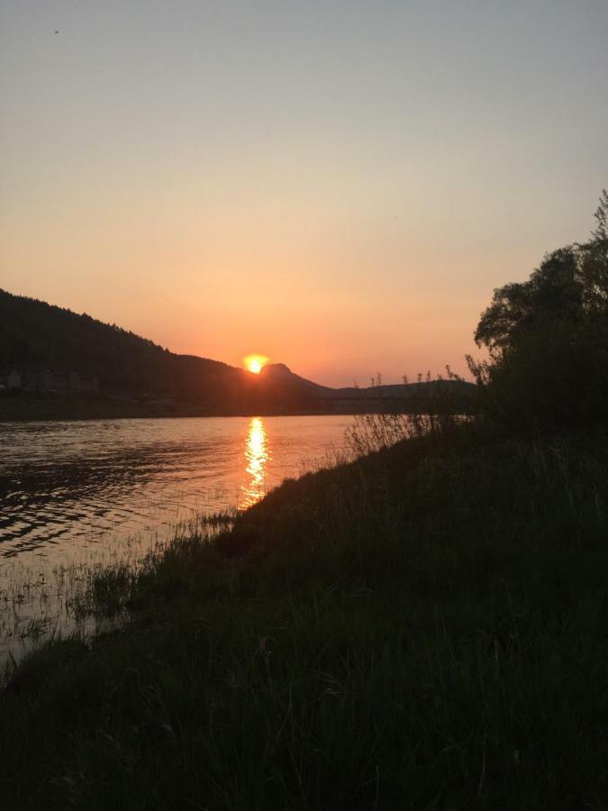 Fewo Schiffner Apartment Bad Schandau Bagian luar foto